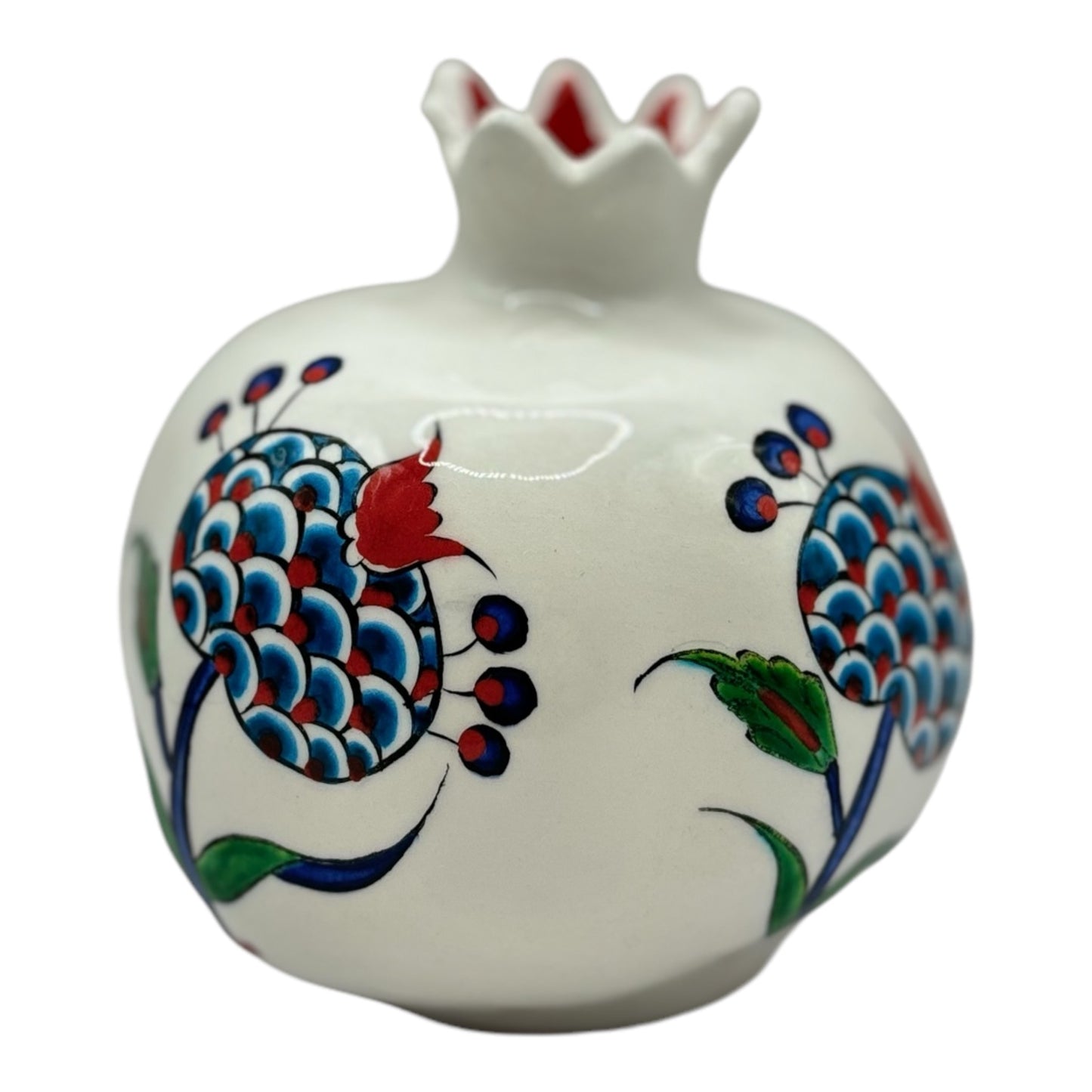 Iznik ornament - ceramic pomegranate flower pattern