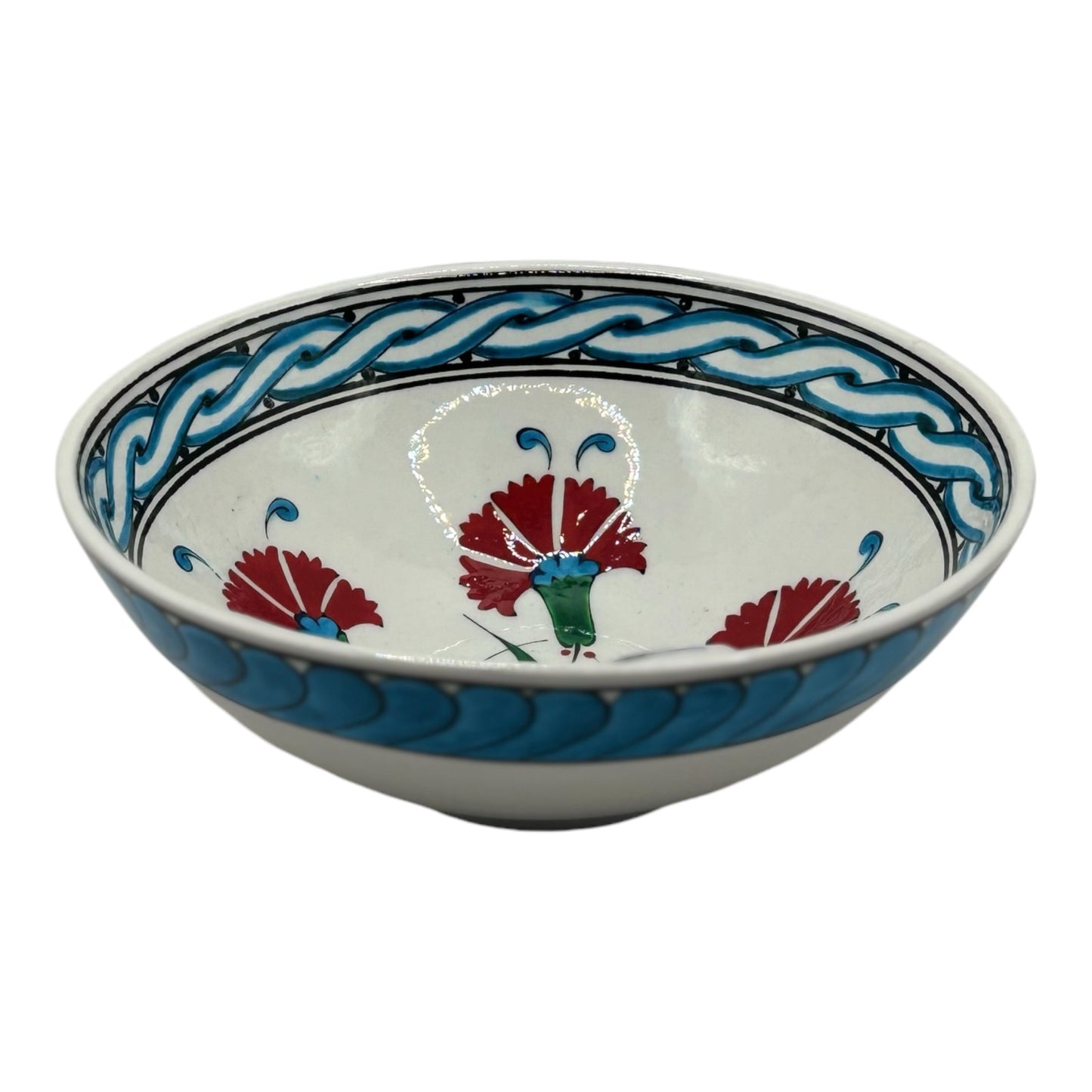 iznik bowl - carnations