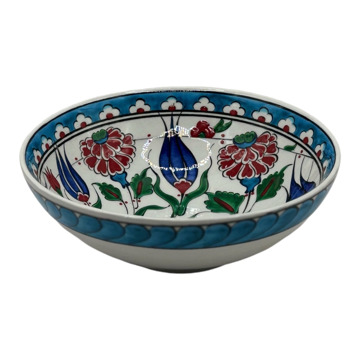 iznik bowl - flower pattern