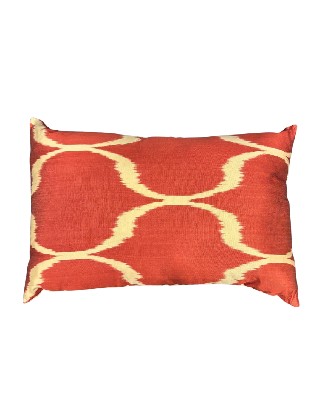 Handmade Uzbek Silk Ikat Pillow