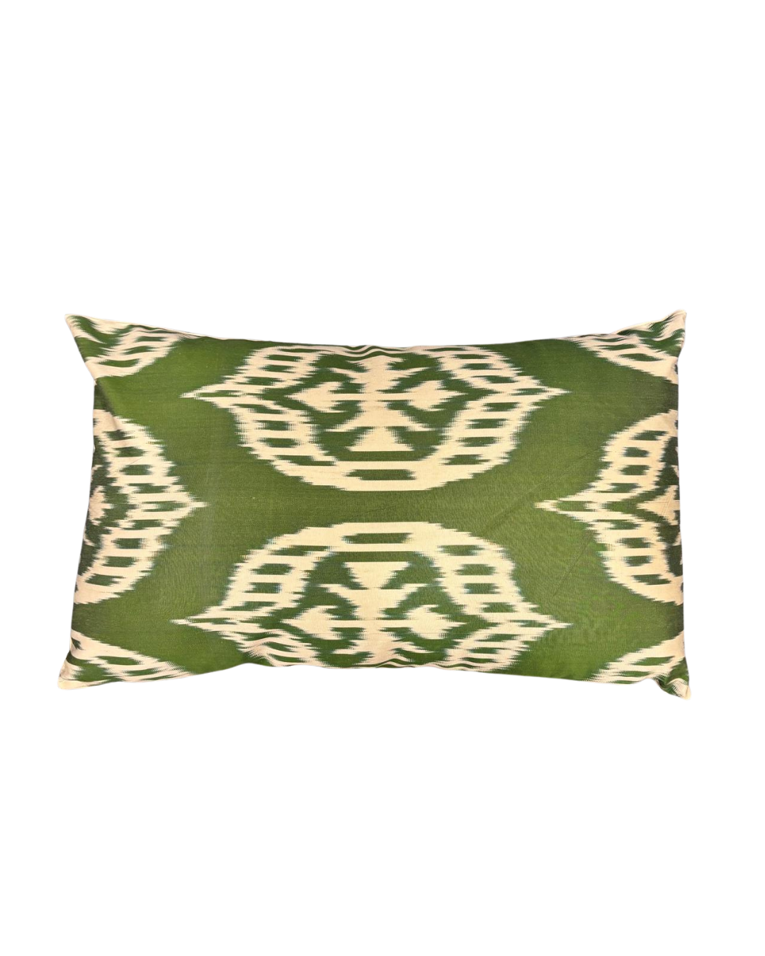 Handmade Uzbek Silk Ikat Pillow