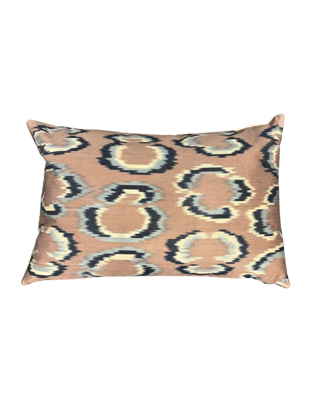 Handmade Uzbek Silk Ikat Pillow