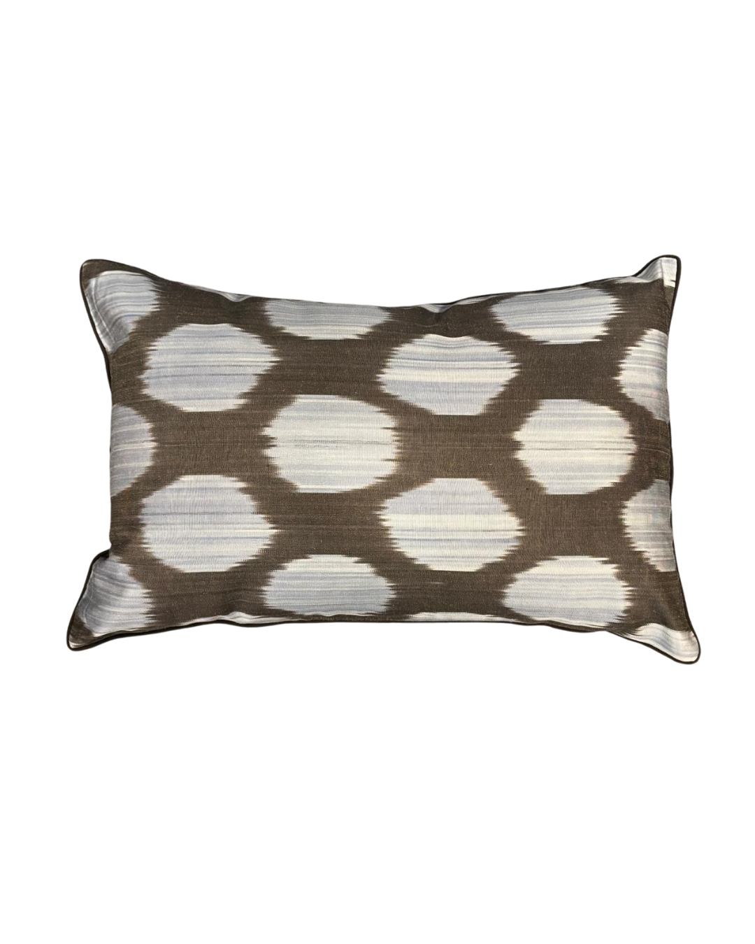 Handmade Uzbek Silk Ikat Pillow