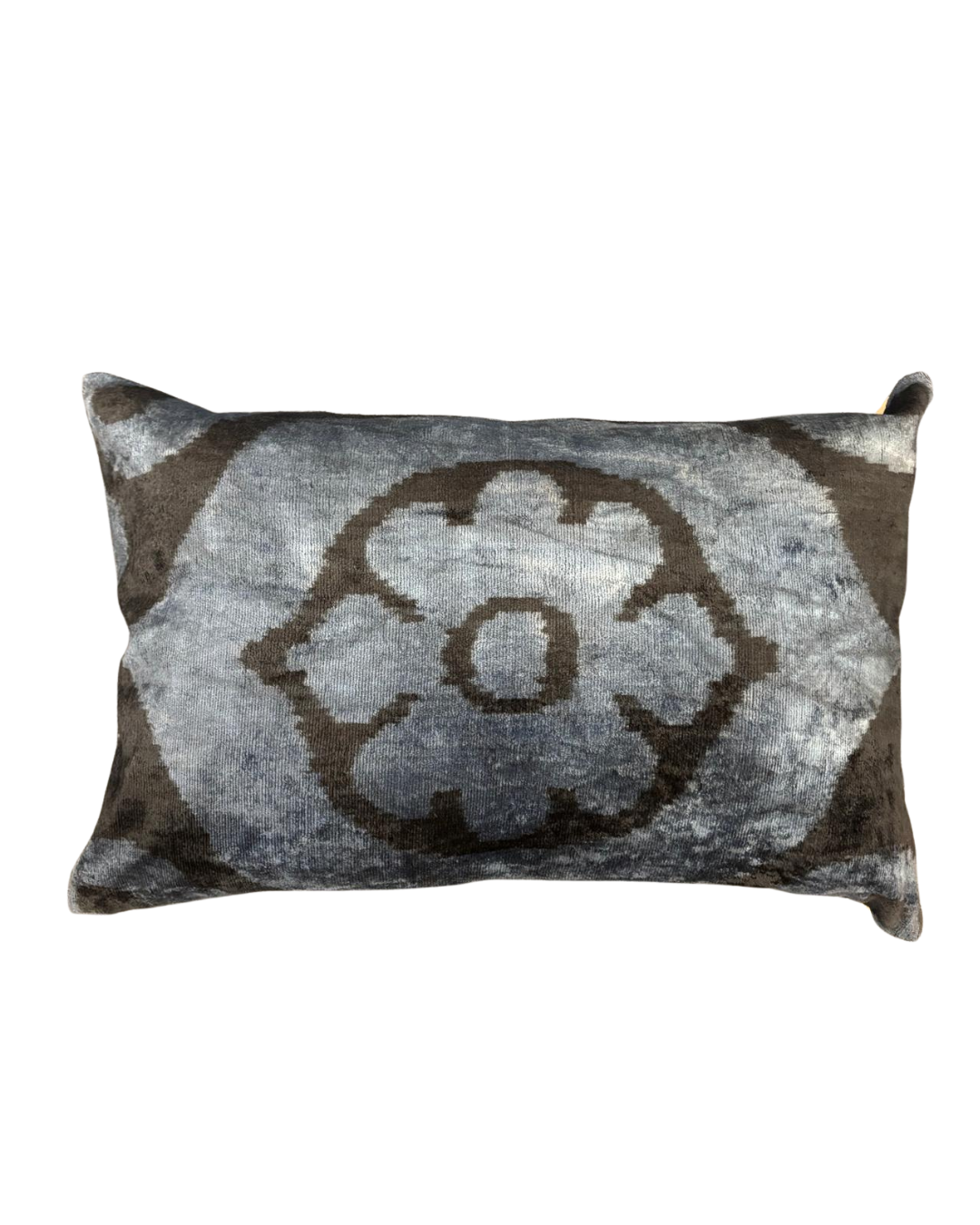 Handmade Uzbek Silk Velvet Pillow