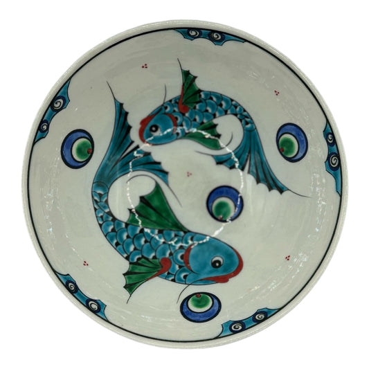 iznik bowl - fish pattern