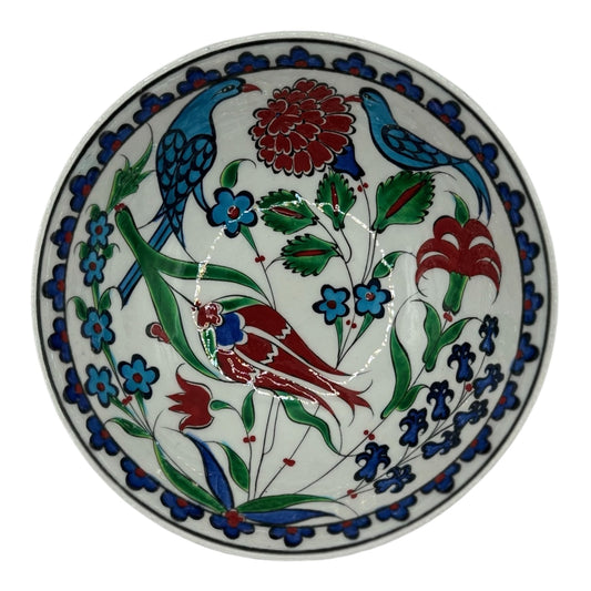iznik bowl - birds pattern