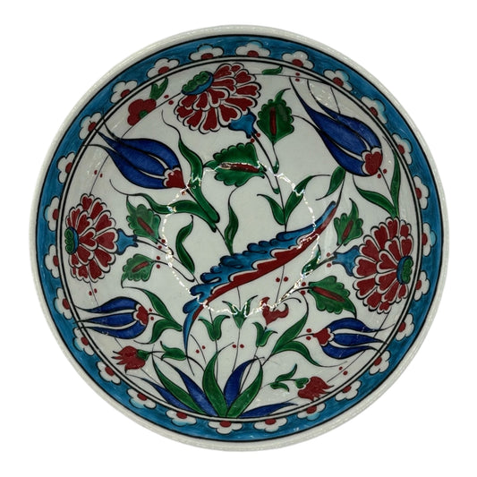 iznik bowl - flower pattern