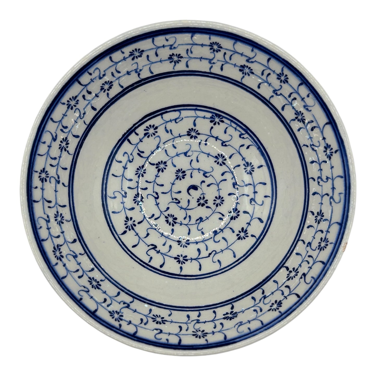 iznik kase - mavi haliç deseni