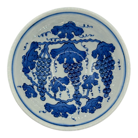 iznik bowl - grape pattern