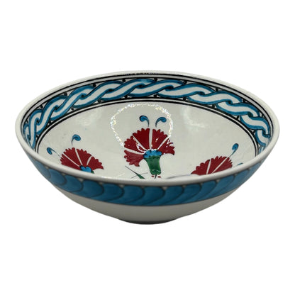 iznik bowl - carnations