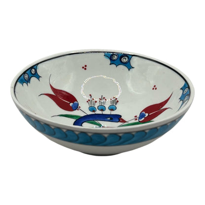 iznik kase - tavus kuşu deseni
