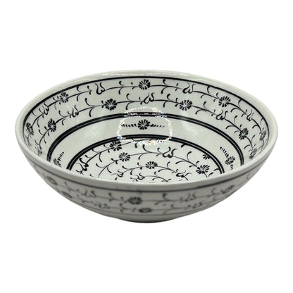 iznik kase - siyah haliç desen