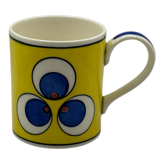 Yellow Coffee Mug - Cintemani Pattern