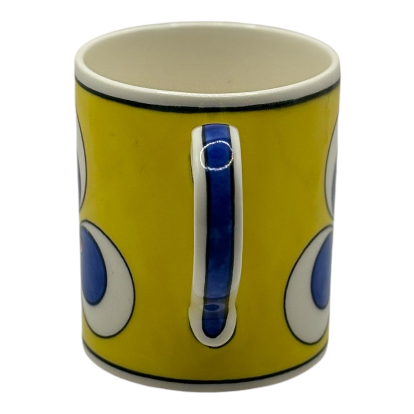 Yellow Coffee Mug - Cintemani Pattern