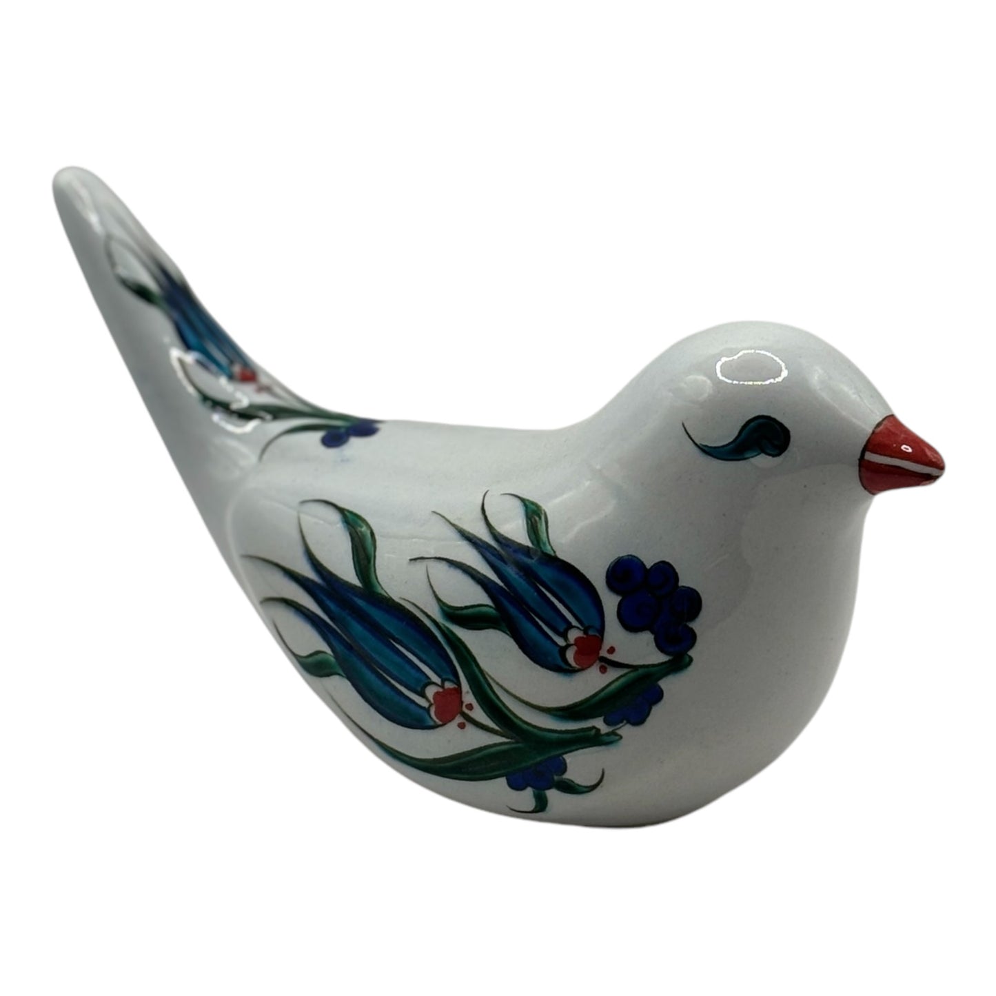 Iznik Ceramic Bird - Tulip Pattern Large