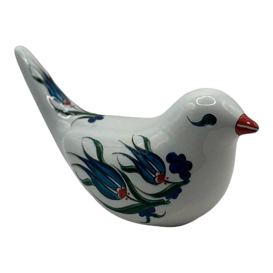 Iznik Ceramic Bird - Tulip Pattern Large