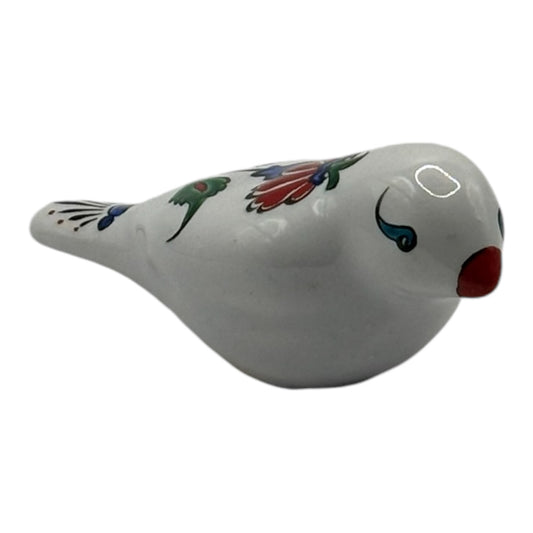 Iznik Ceramic Bird - Floral Pattern Small