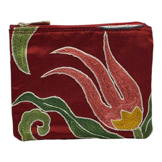 Silk Velvet Suzani Mini Bag No: 06