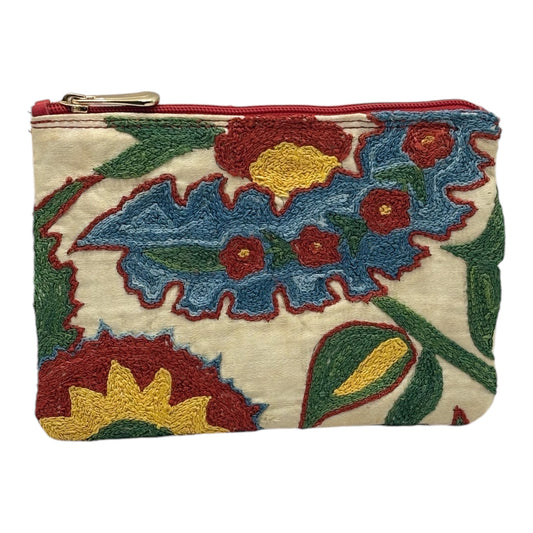 Silk Velvet Suzani Mini Bag No: 07