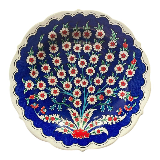 Iznik Wall Decor - Tree of Life Blue Ground
