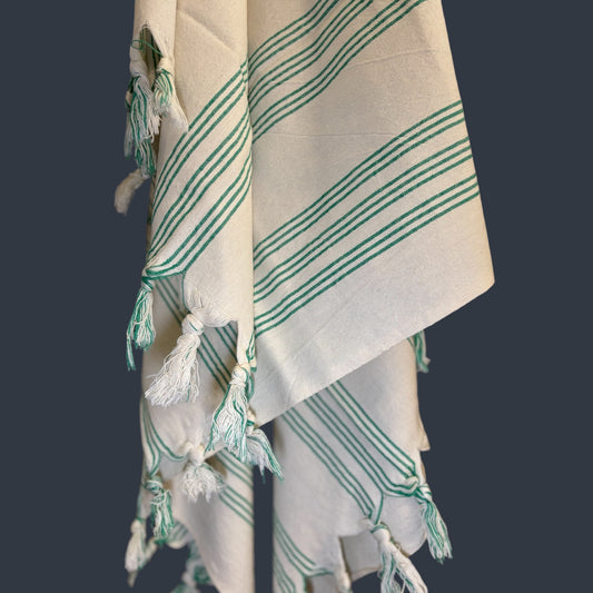 100 % Cotton Turkish Towel - Green