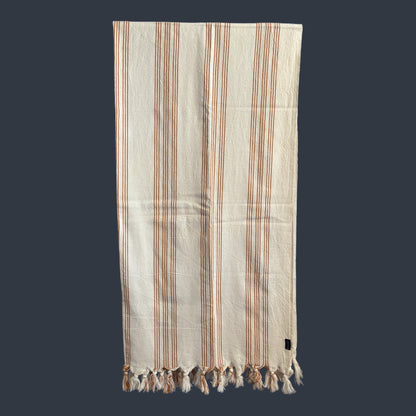 100% Cotton Turkish Towel - Brown