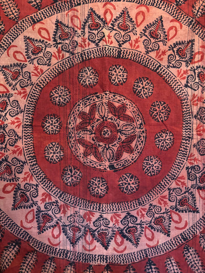1940's Tokat Yazma Vintage Textile