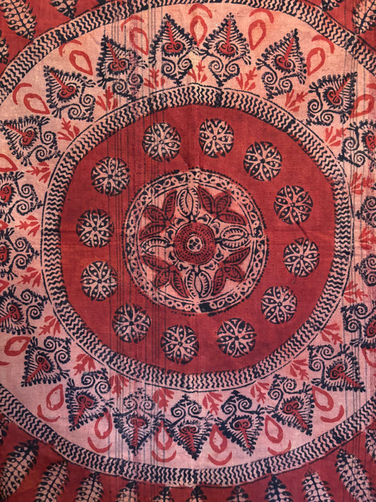 1940's Tokat Yazma Vintage Textile